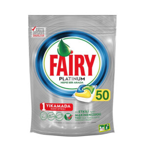 قرص ماشین ظرفشویی فیری پلاتینیوم 50 عددی Fairy