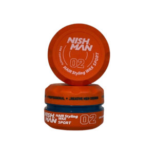 واکس مو نیشمن نارنجی 02 مدل Nishman Hair Styling Wax SPORT حجم 150 میل